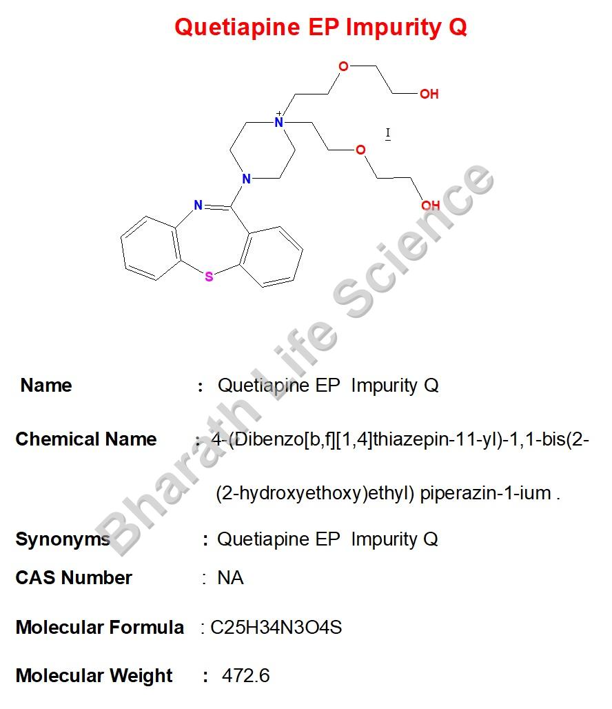 Quetiapine EP  Impurity Q